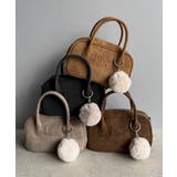 甘い見た目で実力派♪エンボスロゴスウェードライクミニボストンバッグ | Classical Elf | 詳細画像42