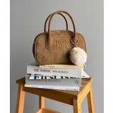 甘い見た目で実力派♪エンボスロゴスウェードライクミニボストンバッグ | Classical Elf | 詳細画像44