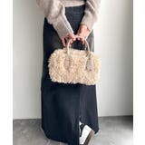 スタイルに温もりをプラス！キーチャーム使い２WAYボアミニボストンバッグ | Classical Elf  | 詳細画像7 