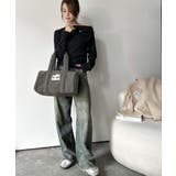 【mily bilet】ふわもこ感がたまらない主役バッグ♪ロゴ刺繍ボアボストンバ… | Classical Elf  | 詳細画像13 