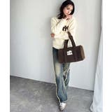 【mily bilet】ふわもこ感がたまらない主役バッグ♪ロゴ刺繍ボアボストンバ… | Classical Elf  | 詳細画像20 