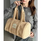 【mily bilet】ふわもこ感がたまらない主役バッグ♪ロゴ刺繍ボアボストンバ… | Classical Elf  | 詳細画像24 