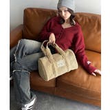 【mily bilet】ふわもこ感がたまらない主役バッグ♪ロゴ刺繍ボアボストンバ… | Classical Elf  | 詳細画像25 