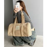 Classical Elf （クラシカルエルフ） | 【mily bilet】ふわもこ感がたまらない主役バッグ♪ロゴ刺繍ボアボストンバッグ