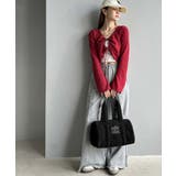 【mily bilet】ふわもこ感がたまらない主役バッグ♪ロゴ刺繍ボアボストンバ… | Classical Elf  | 詳細画像2 