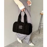 【mily bilet】ふわもこ感がたまらない主役バッグ♪ロゴ刺繍ボアボストンバ… | Classical Elf  | 詳細画像3 