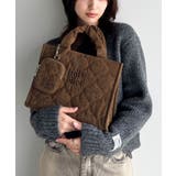 Classical Elf （クラシカルエルフ） | 【mily bilet】ふわふわもちもちの質感が魅力のスウェードライクキルティングスクエアショルダーバッグ