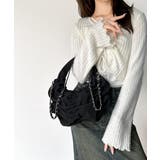 2way仕様で、コーデ自在。スウェード風ギャザーデザインハンドバッグ | Classical Elf | 詳細画像12