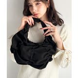 2way仕様で、コーデ自在。スウェード風ギャザーデザインハンドバッグ | Classical Elf | 詳細画像15