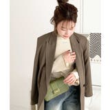 【mily bilet】きらめきと上品さ溢れる。ラメ入りリブプチハイ袖フレアニッ… | Classical Elf  | 詳細画像7 