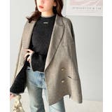 【mily bilet】きらめきと上品さ溢れる。ラメ入りリブプチハイ袖フレアニッ… | Classical Elf  | 詳細画像15 