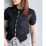 着回し力無限大。パフスリーブ2WAYサマーニットカーディガン | Classical Elf  | 詳細画像13 