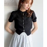 着回し力無限大。パフスリーブ2WAYサマーニットカーディガン | Classical Elf  | 詳細画像23 