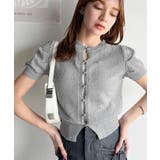 着回し力無限大。パフスリーブ2WAYサマーニットカーディガン | Classical Elf  | 詳細画像26 