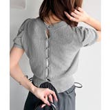 着回し力無限大。パフスリーブ2WAYサマーニットカーディガン | Classical Elf  | 詳細画像33 