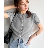 着回し力無限大。パフスリーブ2WAYサマーニットカーディガン | Classical Elf  | 詳細画像35 