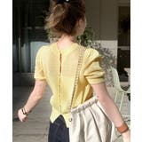 着回し力無限大。パフスリーブ2WAYサマーニットカーディガン | Classical Elf  | 詳細画像47 