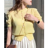 着回し力無限大。パフスリーブ2WAYサマーニットカーディガン | Classical Elf  | 詳細画像49 