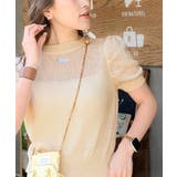 着回し力無限大。パフスリーブ2WAYサマーニットカーディガン | Classical Elf  | 詳細画像2 