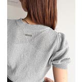 着回し力無限大。パフスリーブ2WAYサマーニットカーディガン | Classical Elf  | 詳細画像57 