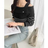 【mily bilet】抜け感たっぷり大人の肌見せ。ワンオフショルアクセントボタ… | Classical Elf | 詳細画像8