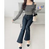 【mily bilet】抜け感たっぷり大人の肌見せ。ワンオフショルアクセントボタ… | Classical Elf | 詳細画像13