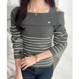 【mily bilet】抜け感たっぷり大人の肌見せ。ワンオフショルアクセントボタ… | Classical Elf | 詳細画像15