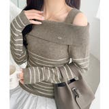 【mily bilet】抜け感たっぷり大人の肌見せ。ワンオフショルアクセントボタ… | Classical Elf | 詳細画像17