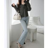 【mily bilet】デコルテ美人を叶える一着♪ツイストオフショル２WAYリブ… | Classical Elf  | 詳細画像8 