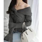 【mily bilet】デコルテ美人を叶える一着♪ツイストオフショル２WAYリブ… | Classical Elf  | 詳細画像9 