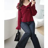 【mily bilet】デコルテ美人を叶える一着♪ツイストオフショル２WAYリブ… | Classical Elf  | 詳細画像22 