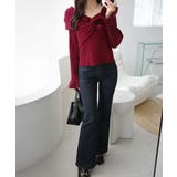 【mily bilet】デコルテ美人を叶える一着♪ツイストオフショル２WAYリブ… | Classical Elf  | 詳細画像25 