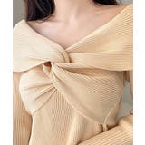 【mily bilet】デコルテ美人を叶える一着♪ツイストオフショル２WAYリブ… | Classical Elf  | 詳細画像27 