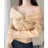 【mily bilet】デコルテ美人を叶える一着♪ツイストオフショル２WAYリブ… | Classical Elf  | 詳細画像5 