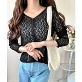 【mily bilet】華奢見えレースで大人の甘さを。クリアボタンシアーレースカ… | Classical Elf  | 詳細画像10 