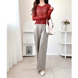 【mily bilet】華奢見えレースで大人の甘さを。クリアボタンシアーレースカ… | Classical Elf  | 詳細画像20 