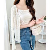 【mily bilet】華奢見えレースで大人の甘さを。クリアボタンシアーレースカ… | Classical Elf  | 詳細画像5 