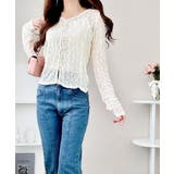 【mily bilet】華奢見えレースで大人の甘さを。クリアボタンシアーレースカ… | Classical Elf  | 詳細画像6 