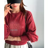 レッド | 【mily bilet】カジュアルだけどこなれ感たっぷり。ラインストーン&ぼかし… | Classical Elf