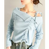 ブルー | 【mily bilet】エレガントな大人カジュアル。マルチウェイオフショル肩リボ… | Classical Elf 