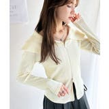 トレンドの韓国風。高見えダブルジップオフショルカットソー | Classical Elf  | 詳細画像1 