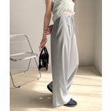 【mily bilet】新感覚デザイン。レース使いダブルウエストワイドスラックス… | Classical Elf  | 詳細画像19 