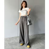 【mily bilet】新感覚デザイン。レース使いダブルウエストワイドスラックス… | Classical Elf  | 詳細画像27 