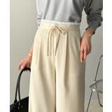 【mily bilet】新感覚デザイン。レース使いダブルウエストワイドスラックス… | Classical Elf  | 詳細画像1 