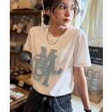 ホワイト | 遊び心を忍ばせておしゃれを一新。デニムフリンジワッペン使いTシャツ | Classical Elf