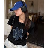 遊び心を忍ばせておしゃれを一新。デニムフリンジワッペン使いTシャツ | Classical Elf | 詳細画像14