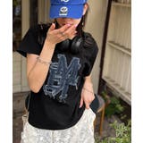 遊び心を忍ばせておしゃれを一新。デニムフリンジワッペン使いTシャツ | Classical Elf | 詳細画像21