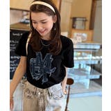 遊び心を忍ばせておしゃれを一新。デニムフリンジワッペン使いTシャツ | Classical Elf | 詳細画像23