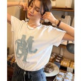 遊び心を忍ばせておしゃれを一新。デニムフリンジワッペン使いTシャツ | Classical Elf | 詳細画像2