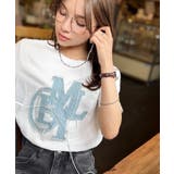 遊び心を忍ばせておしゃれを一新。デニムフリンジワッペン使いTシャツ | Classical Elf | 詳細画像4